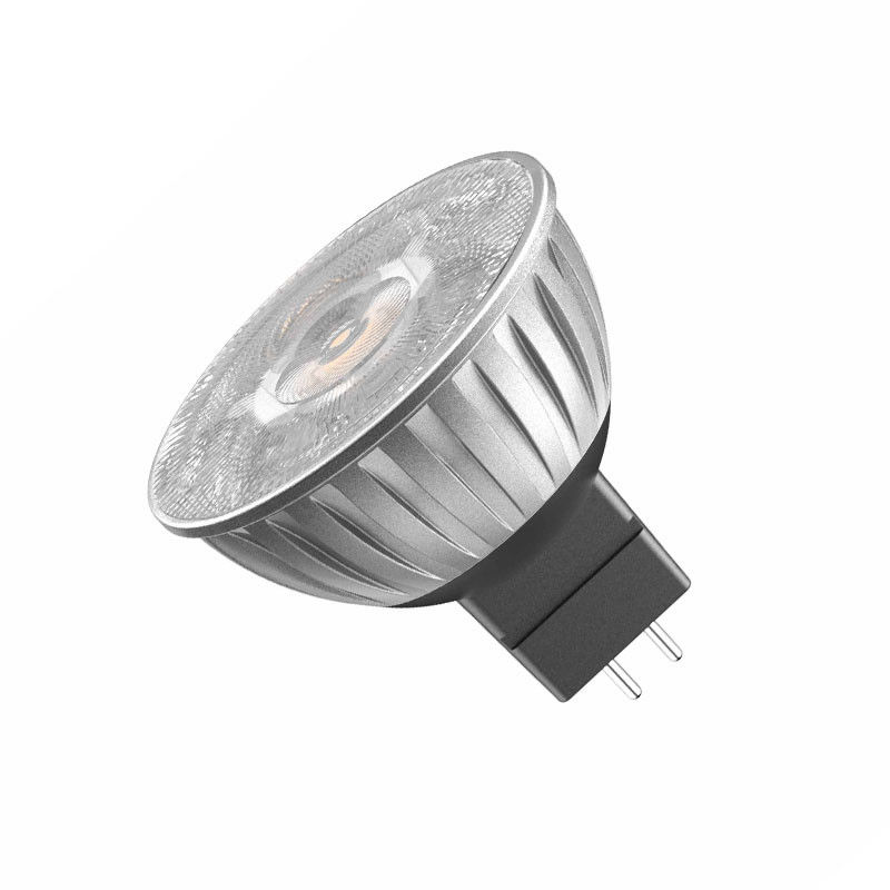 GU5.3 Base Dimmable Mr16 Led Bulbs 450lm 4000K 10 Degree 98 CRI For Landscape Lighting