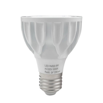 PAR20 Spot Light Bulb 8w 36 Degree 3000k E27 Triac Dimming PAR 20 Led Light Bulbs
