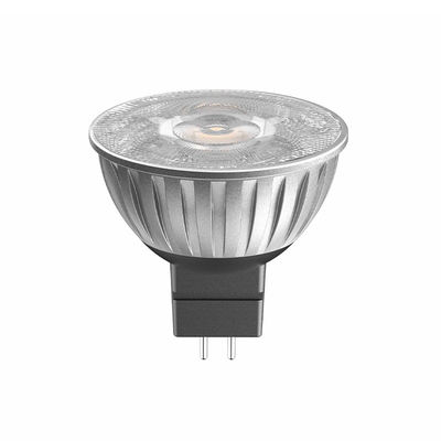 GU5.3 Base Dimmable Mr16 Led Bulbs 450lm 4000K 10 Degree 98 CRI For Landscape Lighting