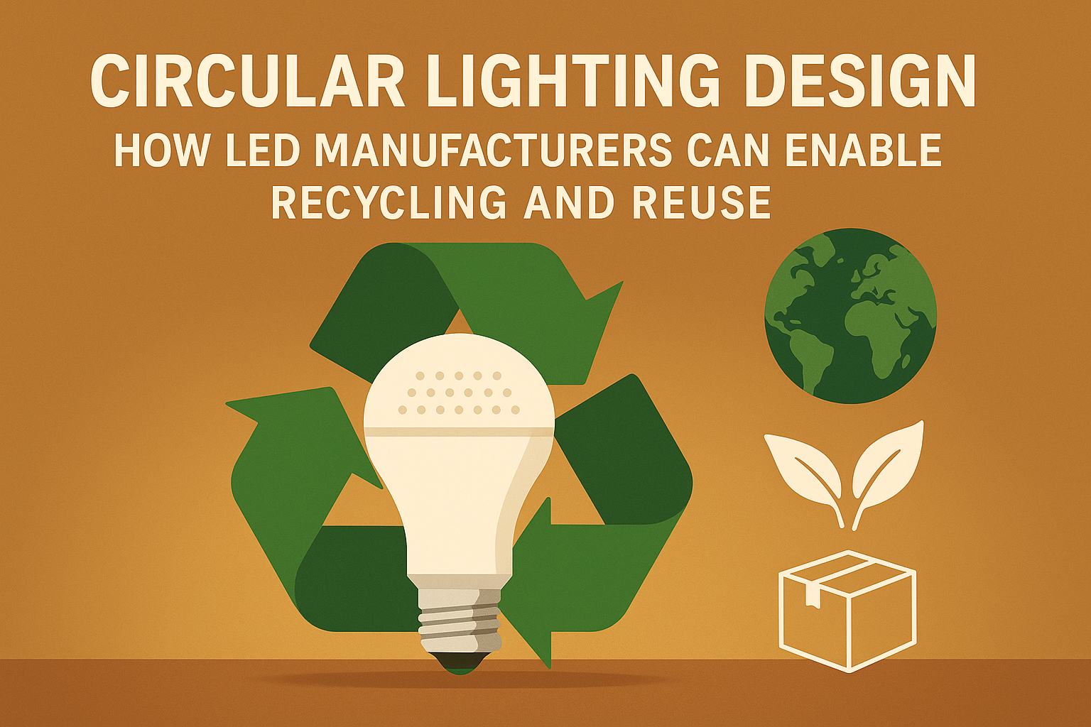 Circular Lighting Design & LED Recycling Strategies