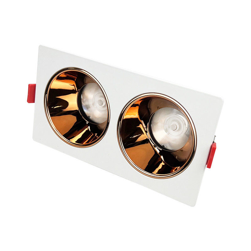 Aluminum Alloy Bulb Lighting Fixture Recessed Lamp Fittings For GU10 MR16 LED Spotlight