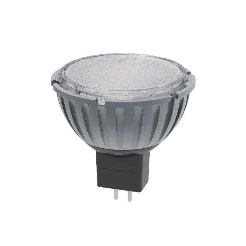 Aluminum Triac Dimming Zoomable MR16 LED Light Bulbs Spotlight 12V 7.5W 3000K GU5.3 Base