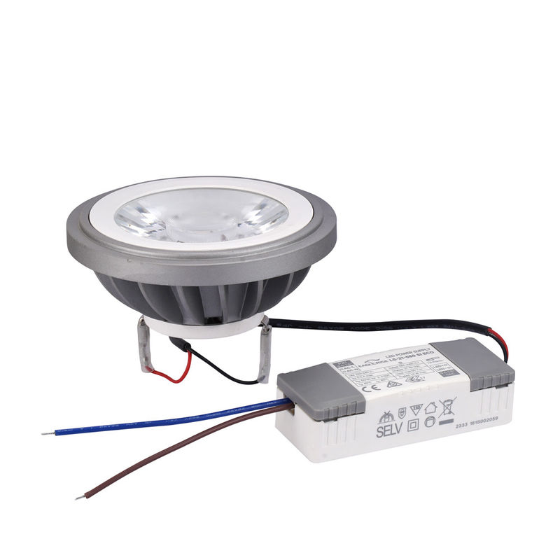 4000K Nature White AR111 LED Bulbs 24 Degree Flicker Free One Kit With External Driver