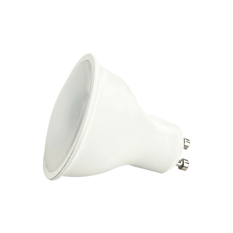7W 3000k 100-240V LED Microwave Induction Radar Bulb, Corridor and Staircase Plastic-coated Aluminum, Wide-voltage Constant-current, Intelligent Radar Induction GU10 Bulb