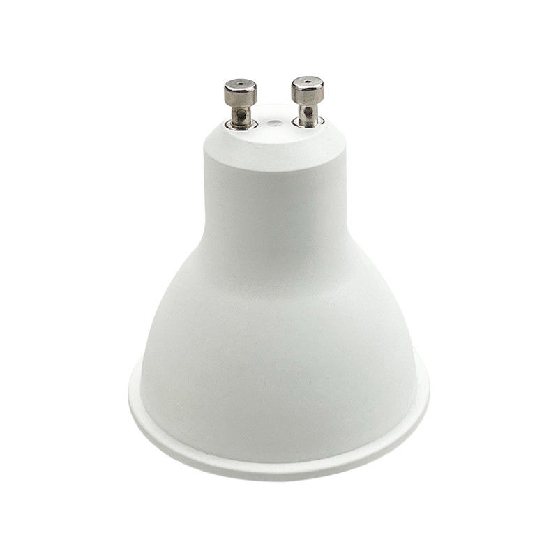 7W 3000k 100-240V LED Microwave Induction Radar Bulb, Corridor and Staircase Plastic-coated Aluminum, Wide-voltage Constant-current, Intelligent Radar Induction GU10 Bulb