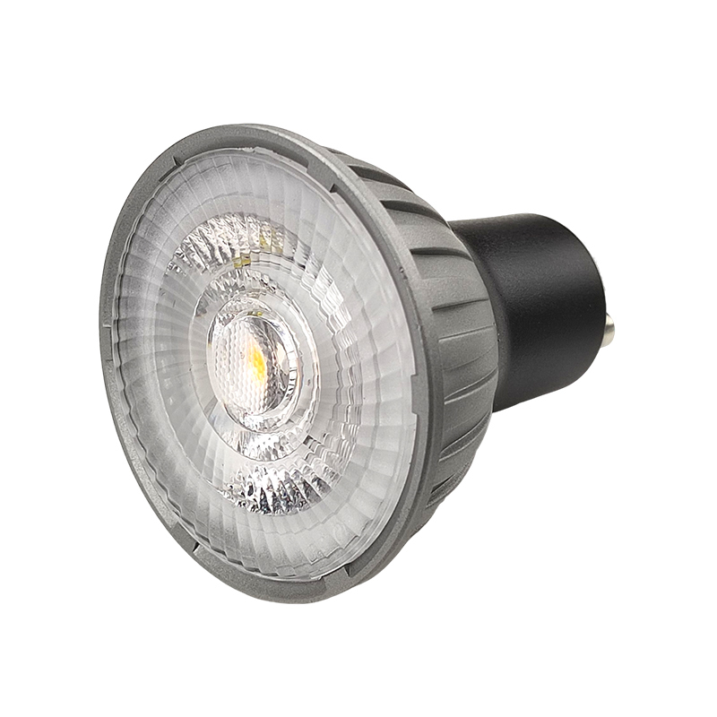 GU10 LED Spotlight Bulb 7.5W 36° Beam Angle 3-Step Tunable Color Temperature 1700K-2600K-5000K Wall Switch Dimmable Metal Housing 230V
