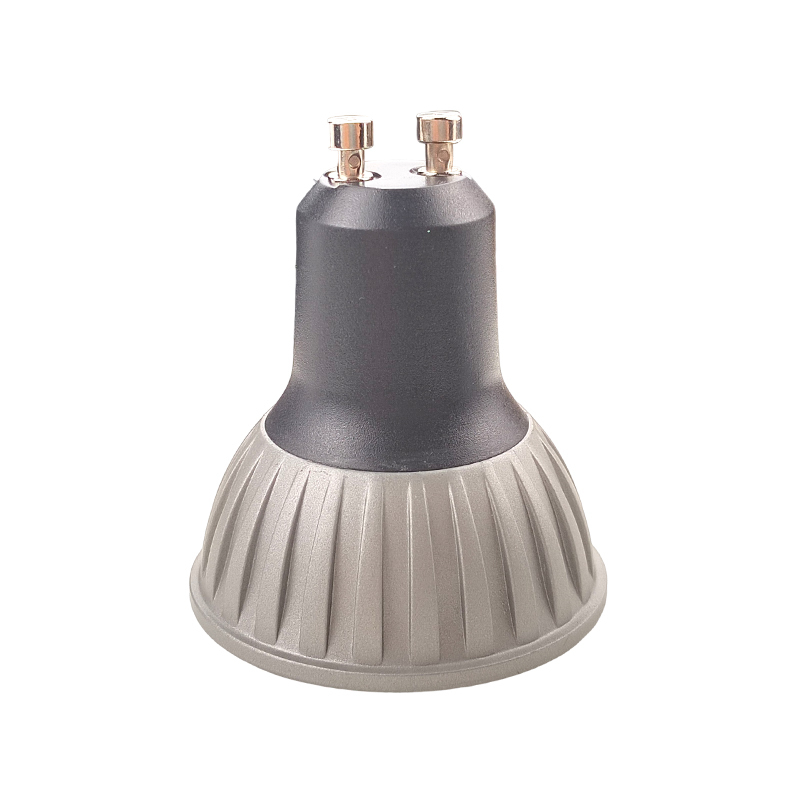 GU10 LED Spotlight Bulb 7.5W 36° Beam Angle 3-Step Tunable Color Temperature 1700K-2600K-5000K Wall Switch Dimmable Metal Housing 230V