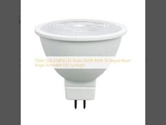 7Watt GU5.3 MR16 LED Bulbs 3000K RA90 36 Degree Beam Angle Dimmable LED Spotlight