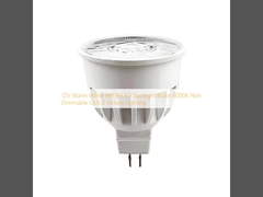 12V Warm White MR16 LED Spotlight Bulbs 6000K Non Dimmable GU5.3 Indoor Lighting