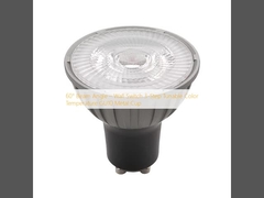 60° Beam Angle – Wall Switch 3-Step Tunable Color Temperature GU10 Metal Cup